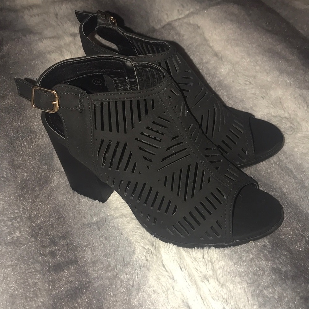 Black booties